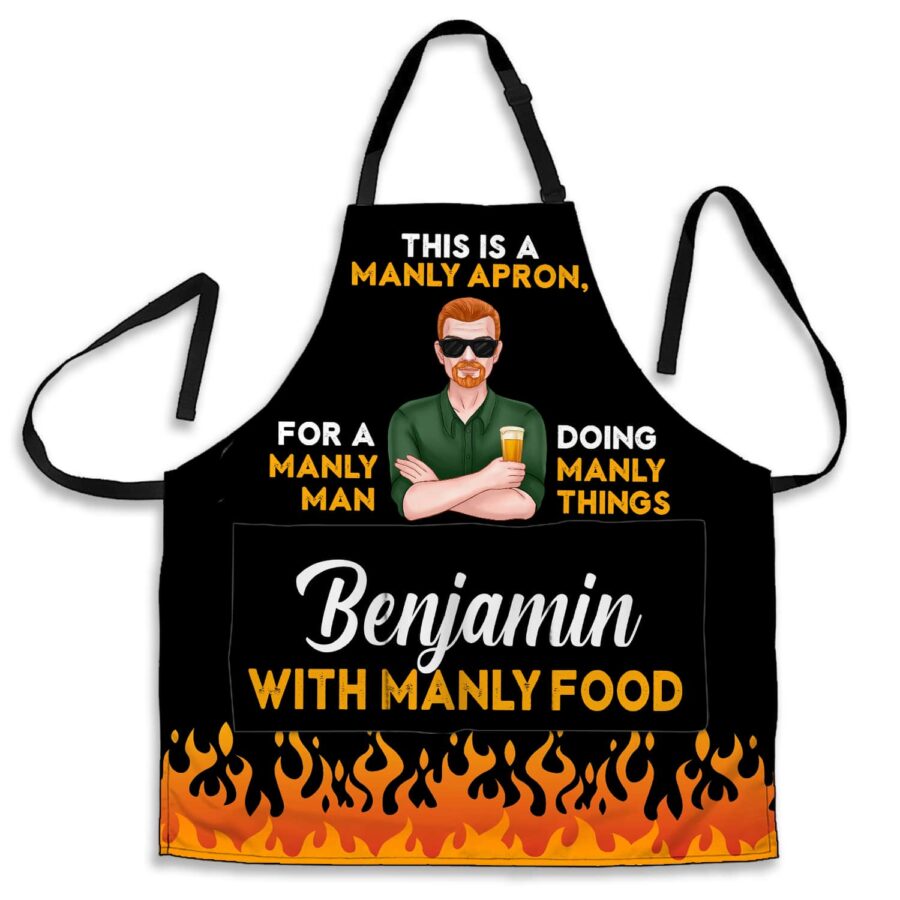 The 20+ Best Gifts for Dad from Son That'll Make Him Indescribable Wonderful Moments - gifts for dad | CubeBik Blog Funny Cooking Apron - gifts for dad | CubeBik Blog