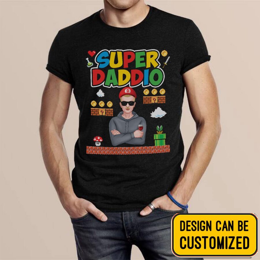 The 20+ Best Gifts for Dad from Son That'll Make Him Indescribable Wonderful Moments - gifts for dad | CubeBik Blog super daddio shirt - gifts for dad | CubeBik Blog