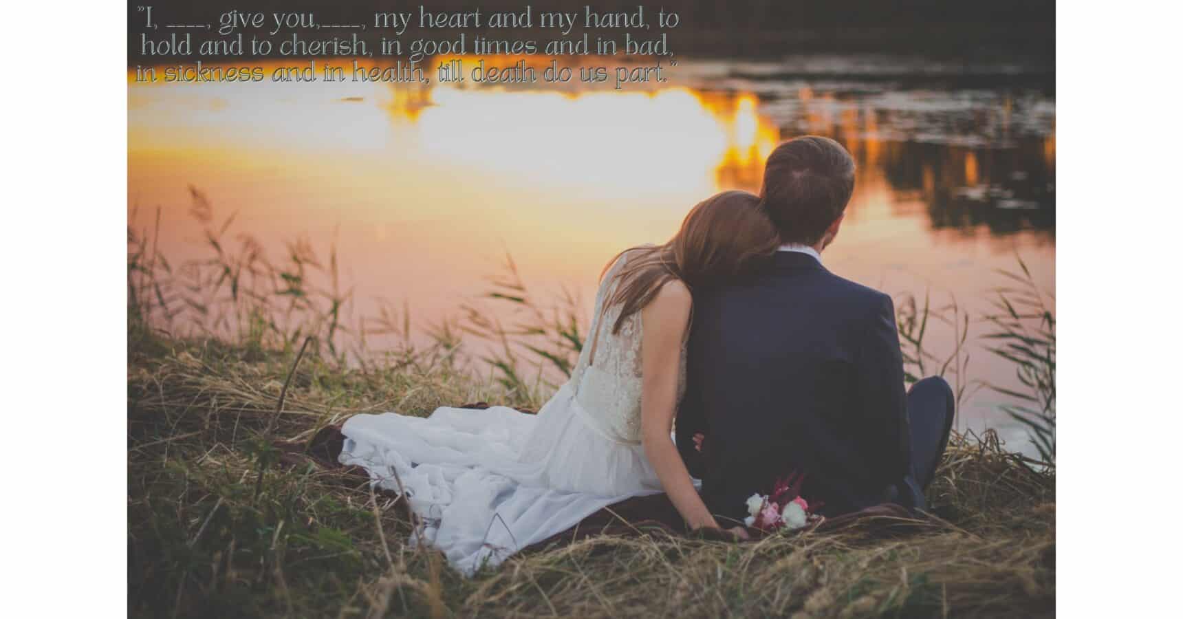 Unlock the Magic of Christian Wedding Vows: 20+ Inspiring Examples and Tips for Personalizing Your Perfect Promise - Christian Wedding Vows | CubeBik Blog Traditional Christian Wedding Vows