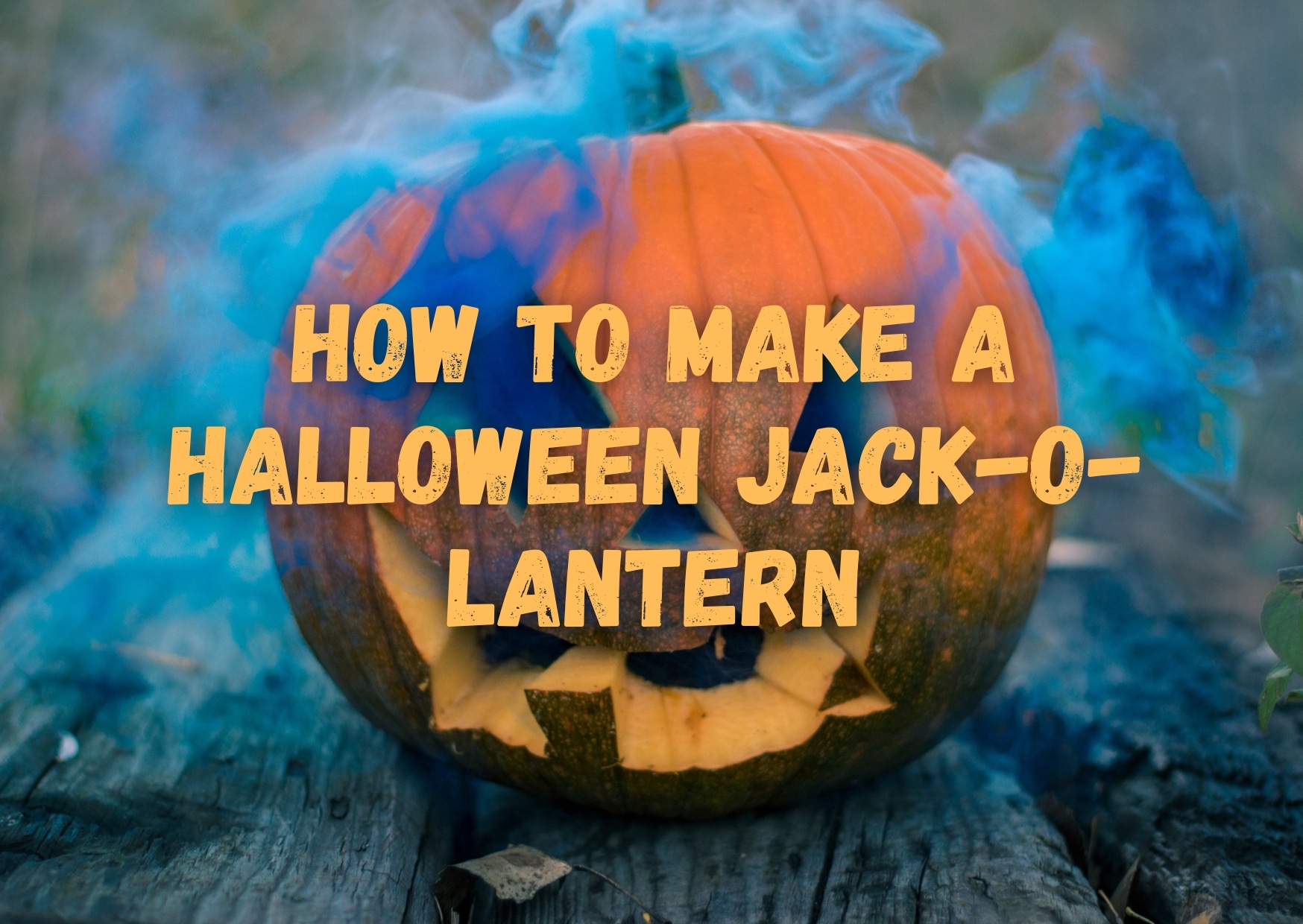How To Make A Halloween Jack-O-Lantern