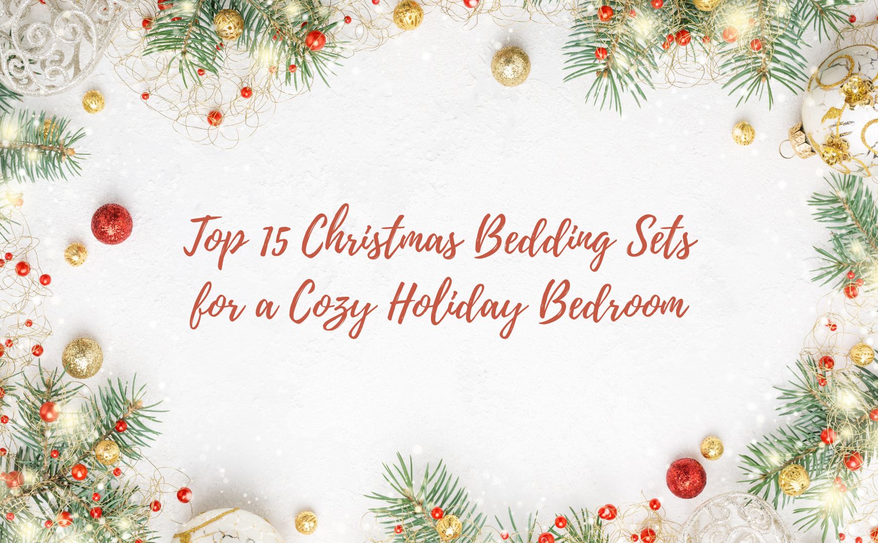 Top 15 Christmas Bedding Sets For A Cozy Holiday Bedroom